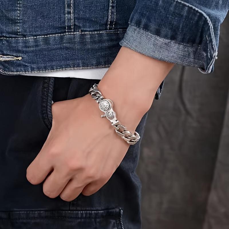 925 Sterling Silver Fashion Bracelet for Men and Women, Perfect Everyday Accessory and Gift for Family and Friends SpringStatements