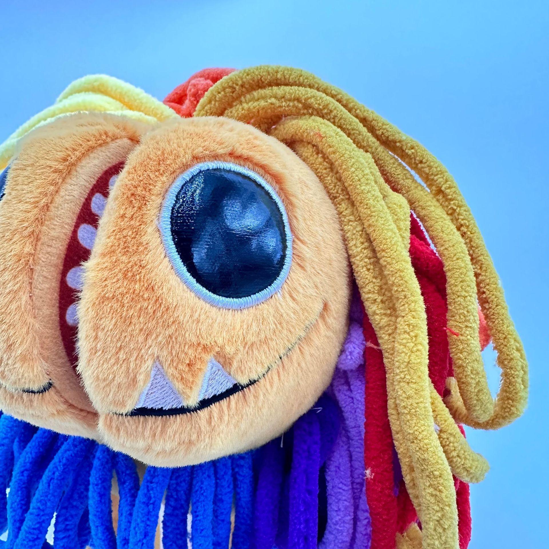 25cm Yarnaby Smiling Devil Lion Small Animal Halle Sawyer Smiling Friend Weak Magnet Plush Doll Anime Action Gift Toys KIDS