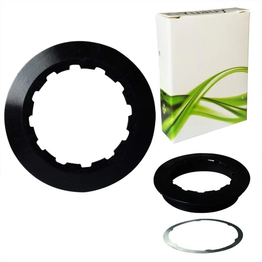 Cassette Lockring Aluminium Alloy for 7-11 Speed Mountain  Black