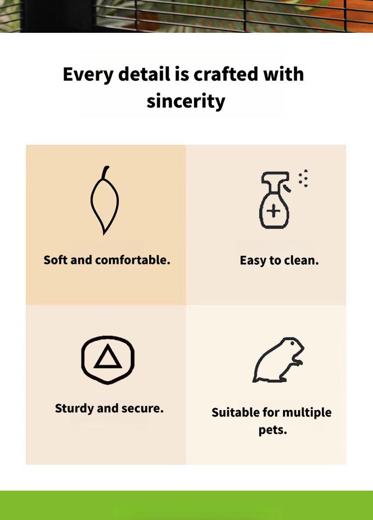 Summer Cooling Bird Nest for Parrots, Mynas, Sugar Gliders – Breathable & Cool, Scratch & Bite Resistant, Available in Multiple Colors