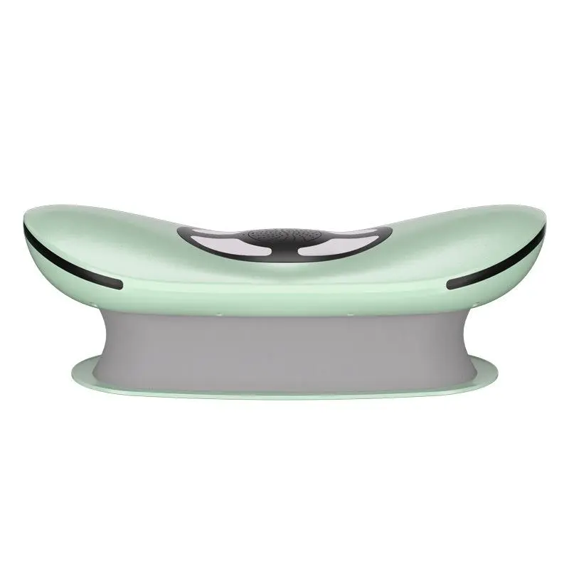 Waist massager Intelligent pulse traction lumbar vertebra Waist heating vibration Inflatable relaxation lumbar massager EMS pulse + red light + wormwood hot compress, pulling exercise waist back, multi-frequency vibration