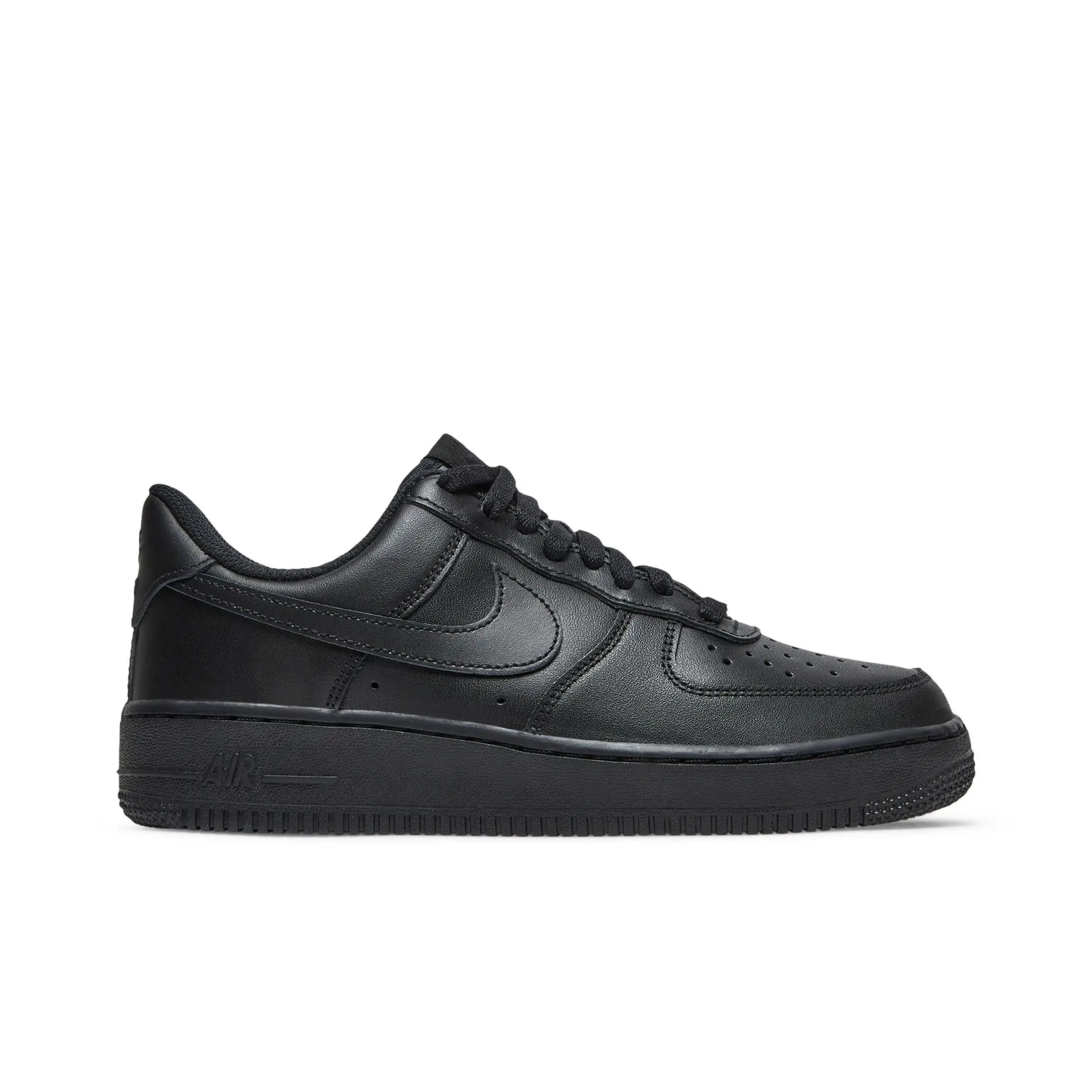 Nike Womens Air Force 1 '07 'Triple Black' (women's sizes) Black/Black/Black/Black sneakers DD8959 001
