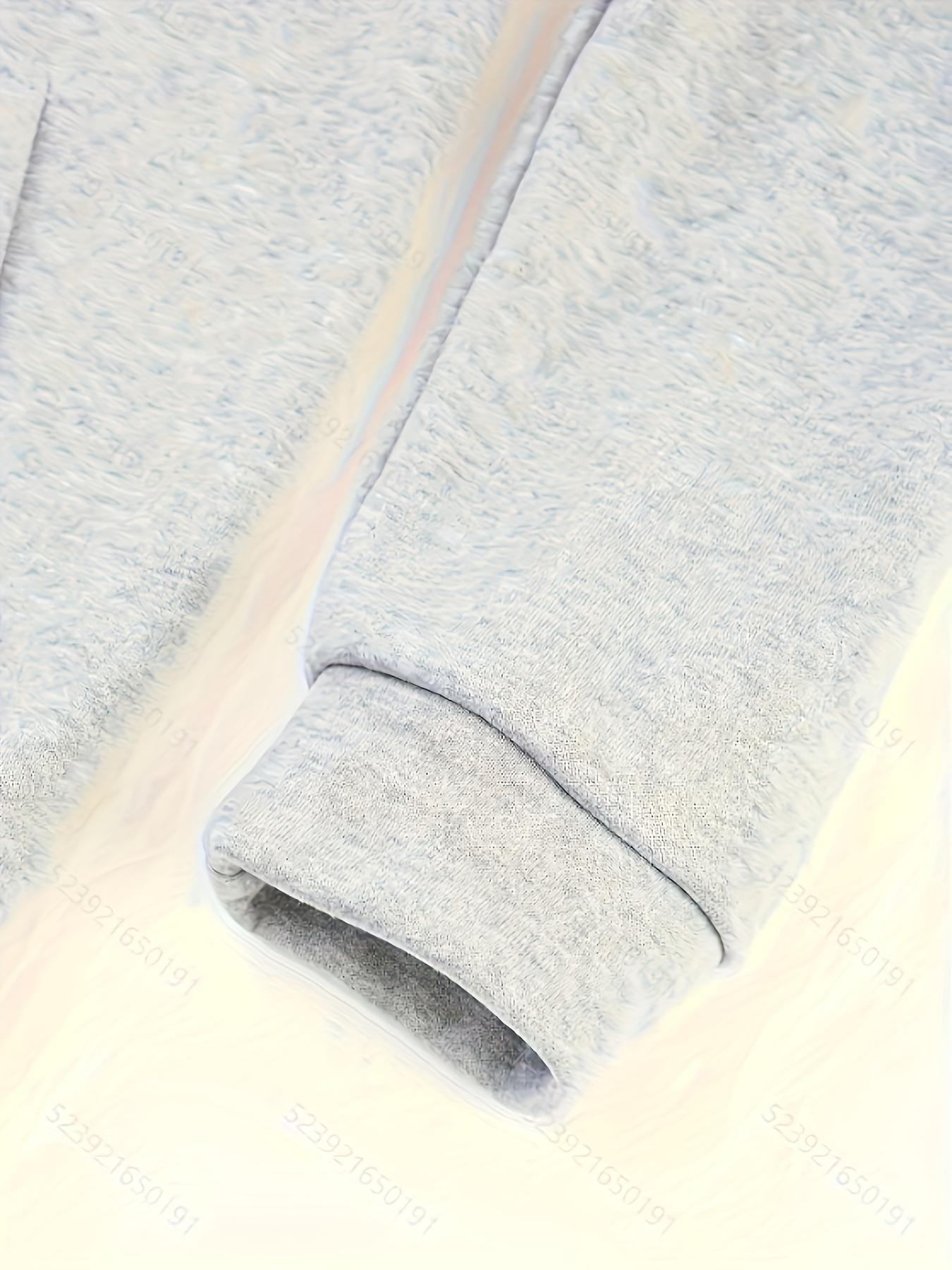 [Winter Warm Hoodie] Men's Heavyweight Hooded Sweatshirt - Winter Warm Pullover Hoodie, Casual Gym & Casual Attire, Machine Washable Solid Color Long Sleeve Hoodie for Men, Training & Outdoor Activities (Regular Fit, Autumn/Winter) - No Belt Loops/Ties