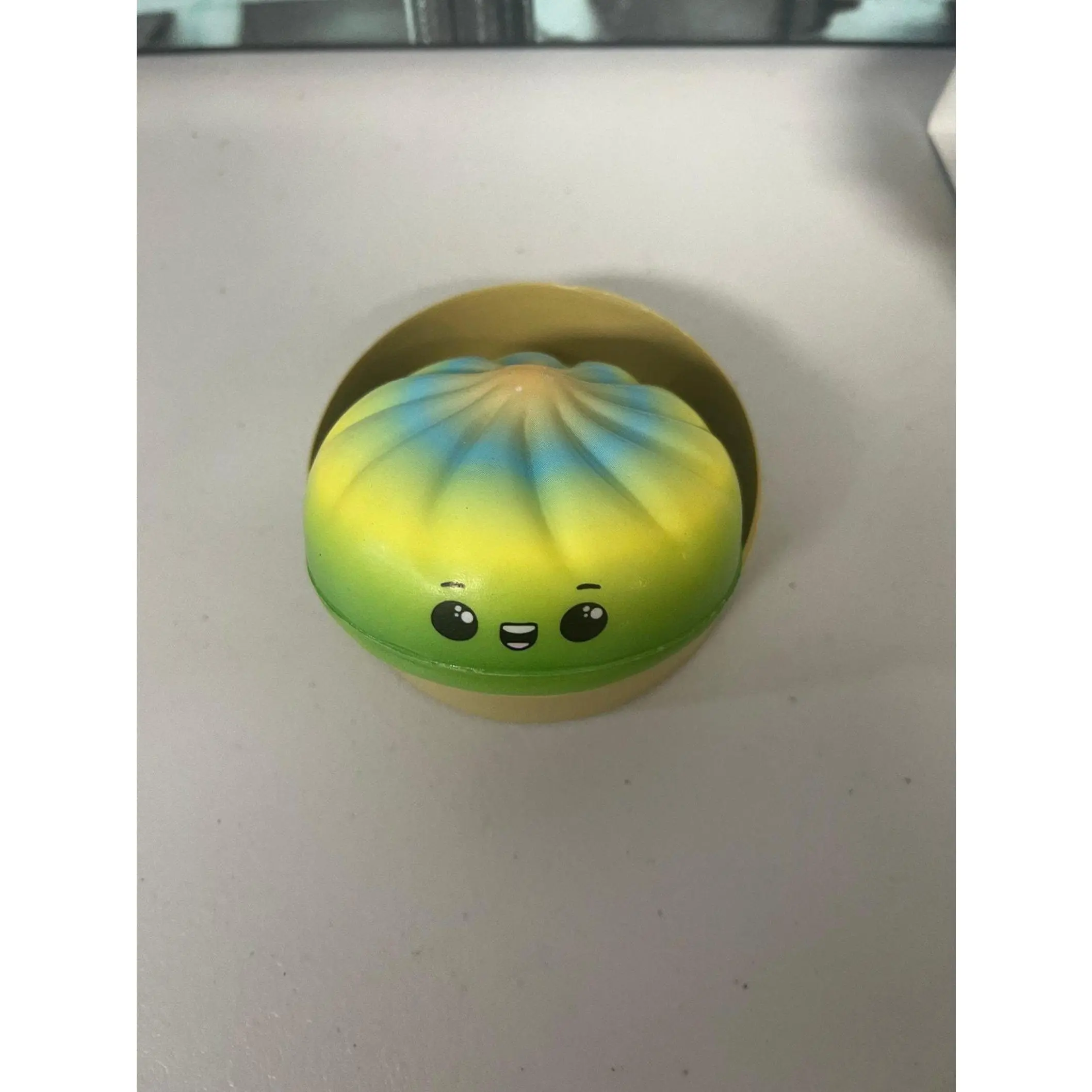 Mystery Bao Bun Squishy Fidget Toy With Steamer Box Stress Relief Squeeze Toy