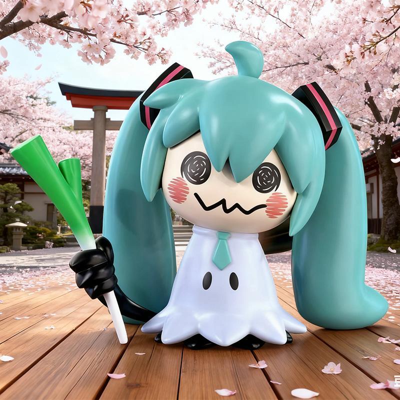 7CM Hatsune Miku Anime Figurine Kawaii Tabletop Decorations Action Figures Doll Model Toy Gift
