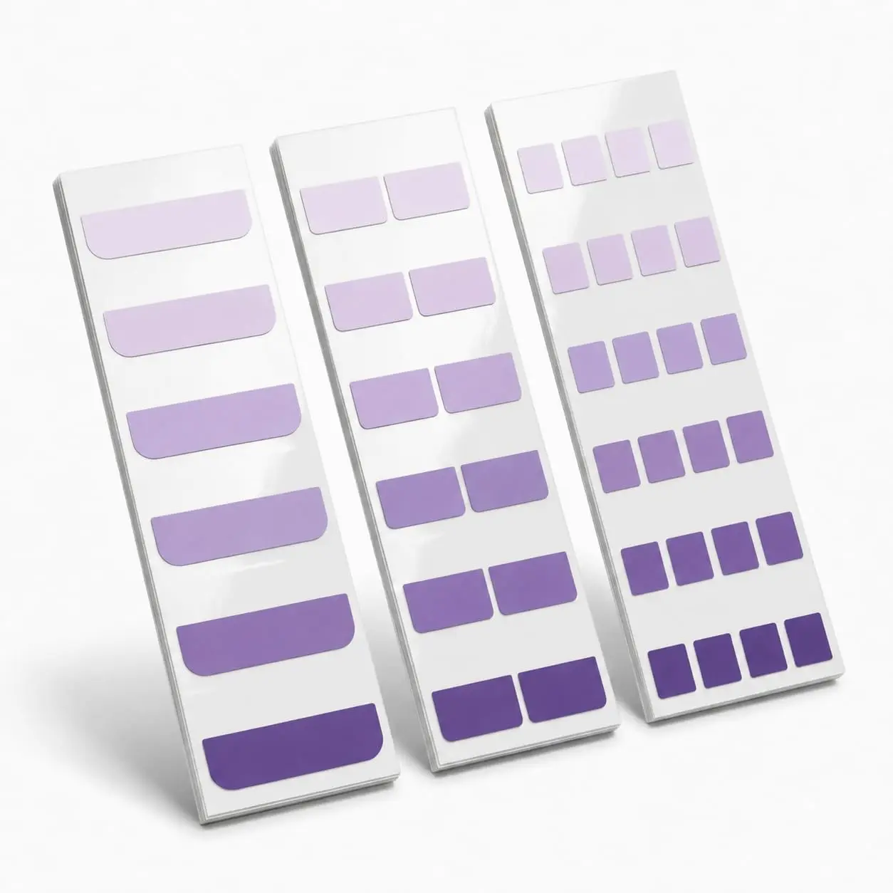 420 count Gradient Index Tabs, Translucent Sticky Note Tabs for Annotating Books & , Aesthetic Reading, Study, Journaling & Office Supplies, 3 Size Clear Page Markers Stickers ()