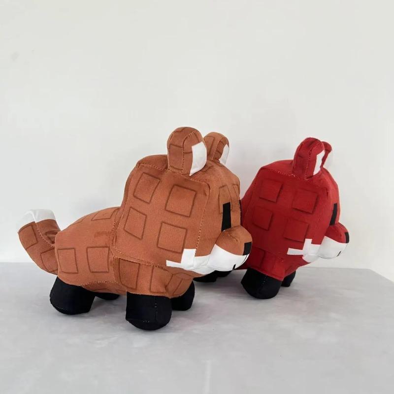 Pet Simulator X Blocky Plush Complete Set, 6 Styles Soft Game Character Stuffed Dolls, Collectible Plushie Gift for Fans & Kids