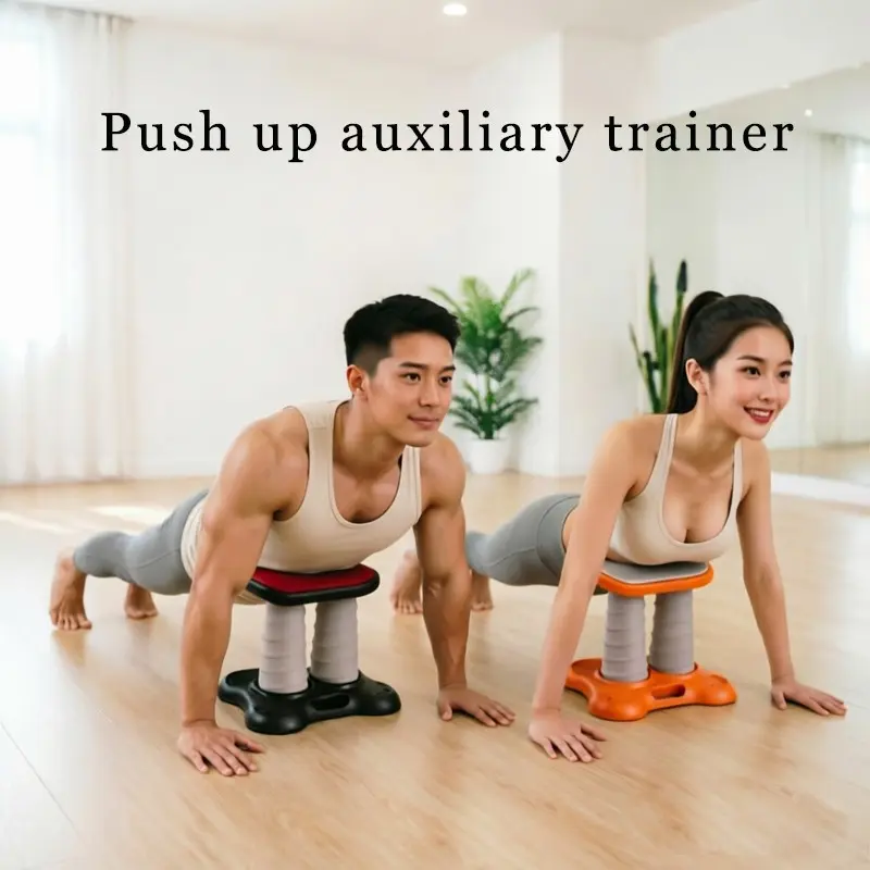 Multi-Functional Push-Up Stand, Unisex Fitness Dual Spring Support, Chest & Core Trainer, Strength Training Aid, Versatile Gym Equipment, Chest Strengthener