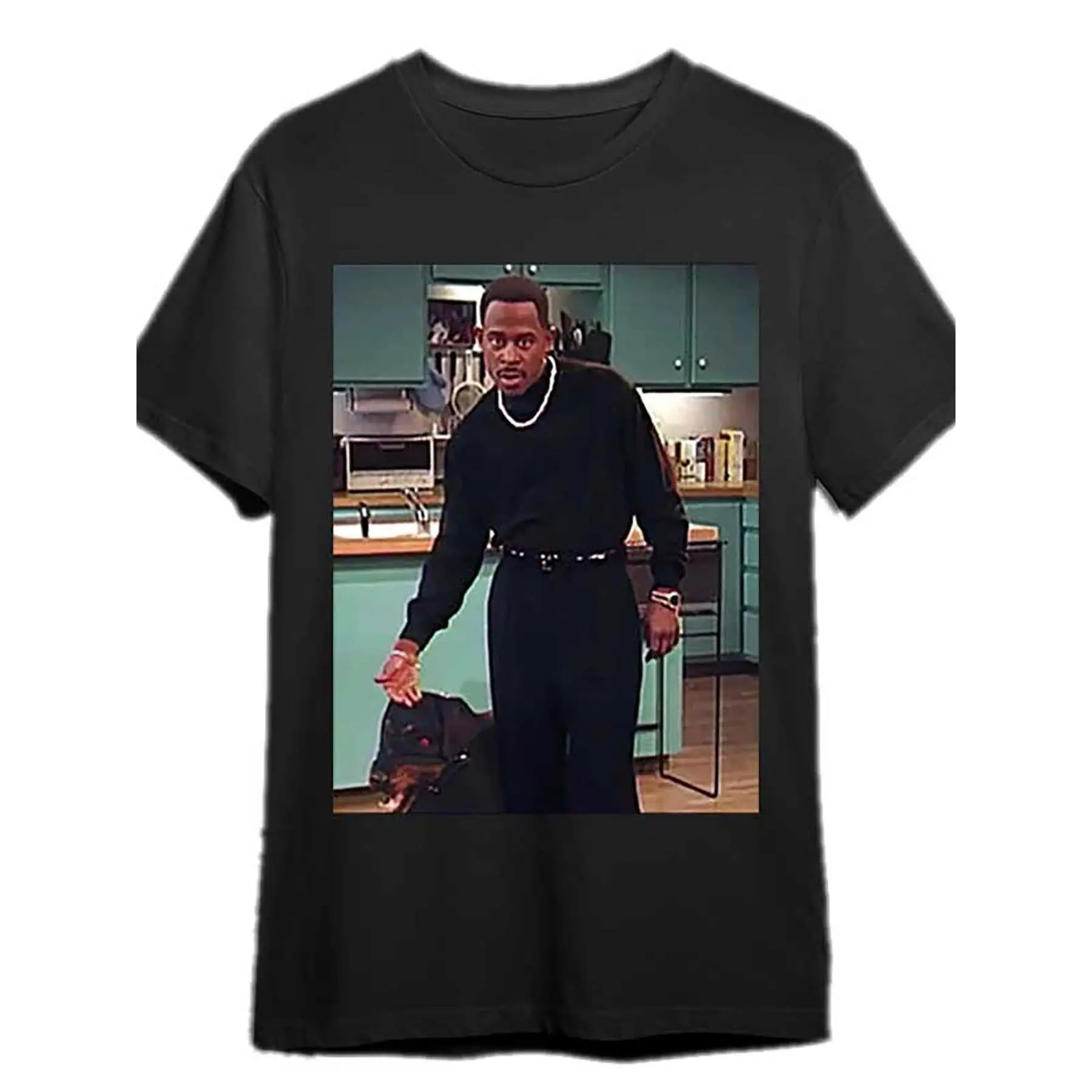Martin Shirt Martin Lawrence Shirt Martin Lawrence trendy T Shirt 337211 funny Men's Short Sleeve Graphic trendy T Shirt Collection black PR