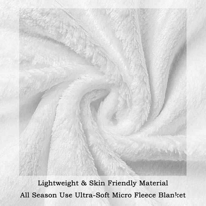 Virgin Mary Gothic Flannel Blanket – Black & White Soft Fleece Throw, Lightweight & Warm, Machine Washable – Gift for Her, Him, Family – Perfect for Sofa, Bed, Camping, Halloween, Christmas