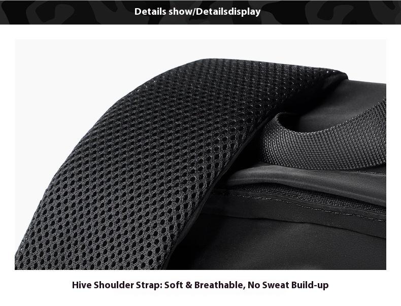 Men’s Lightweight Business Laptop Backpack – Large Capacity Travel Work Bag , Water-Resistant Durable Fabric, Multi-Compartment Design for Office, College, and Everyday Use