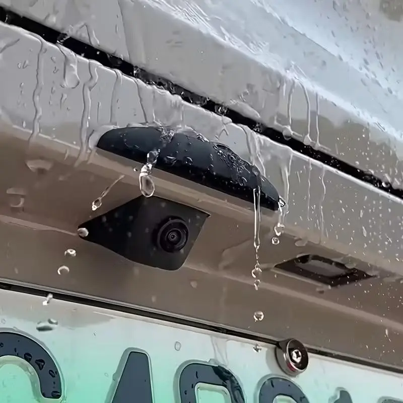 Car Rear Camera Rain Cover Protector, Thickened Silicone, Easy Installation, Waterproof Backup Camera Shield, All Car Models Fit, Durable Design, Visibility