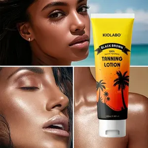1 Pcs, Body Tanning Cream Gradual Build Self Tanning Lotion for Face and Body Long Lasting Natural Wheat Complexion No Orange Stain 100ml / 3.38fl.oz