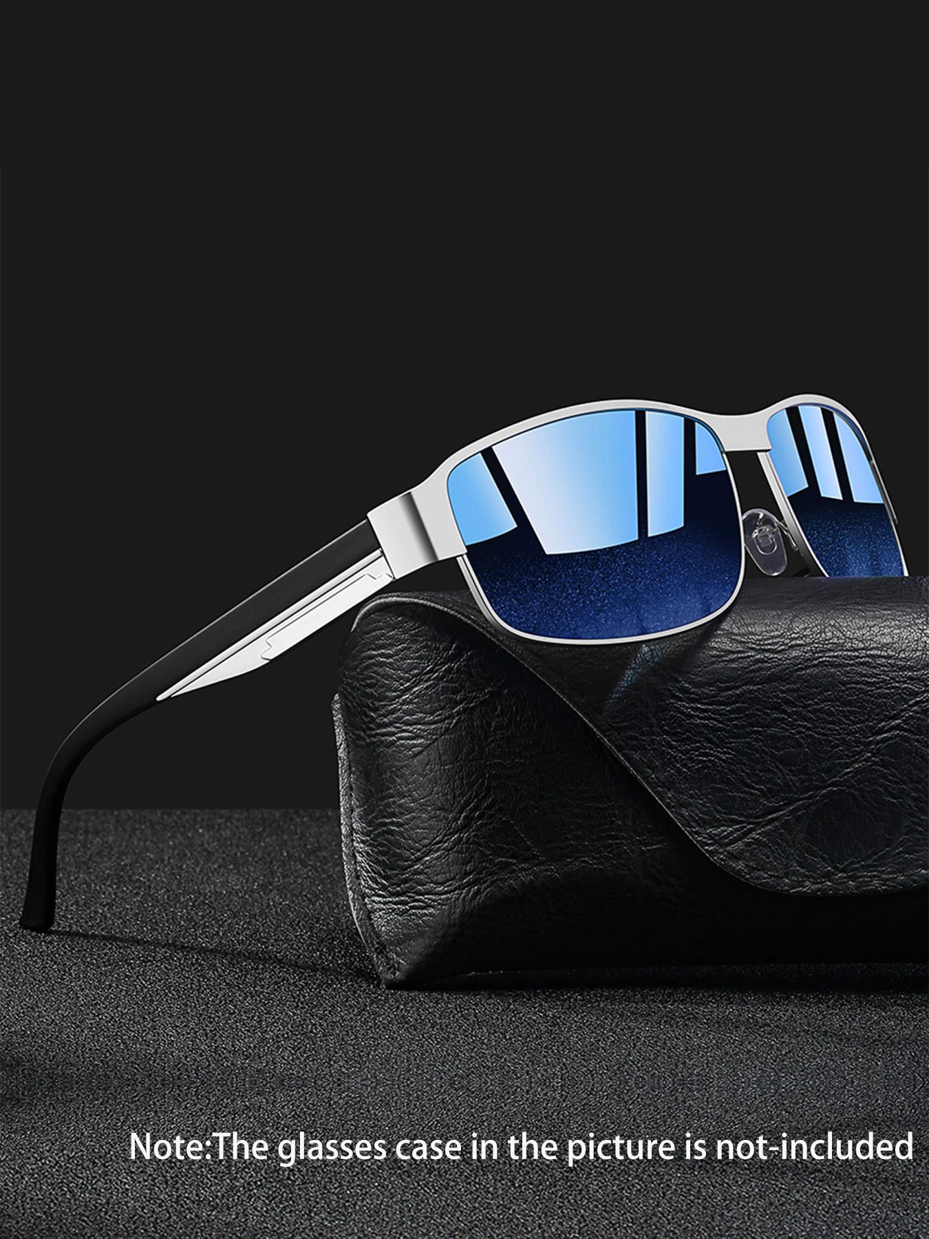 The latest metal frame retro square men's sunglasses come in various colors for personalization. They feature UV400 lenses for outdoor eye protection and spring hinges on temples for long-term comfort. The latest metal frame retro square men's sunglasses come in various colors for personalization. They feature UV400 lenses for outdoor eye protection and spring hinges on temples for long-term comfort.