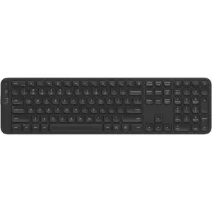 Keyboard: Full-Size  Keyboard with USB Receiver,  Layout, Numeric Keypad, 18 Programmable , AI Key,  & Office, Windows Layout