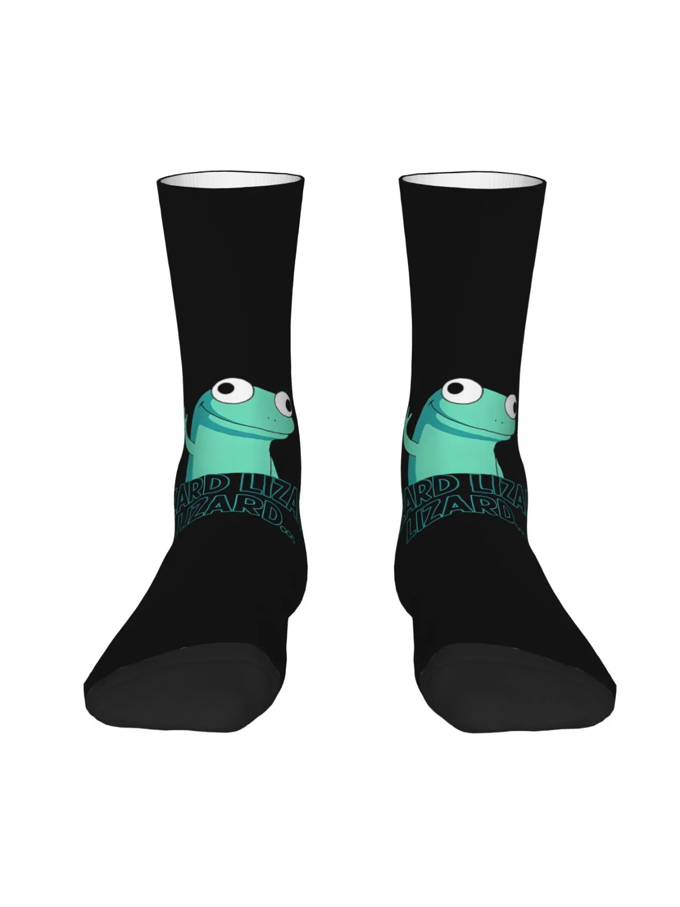 Happy Funny Men's Compression Socks, Cartoon Frog, Retro Harajuku Hip Hop, Seamless Crew, Halloween Christmas Gift