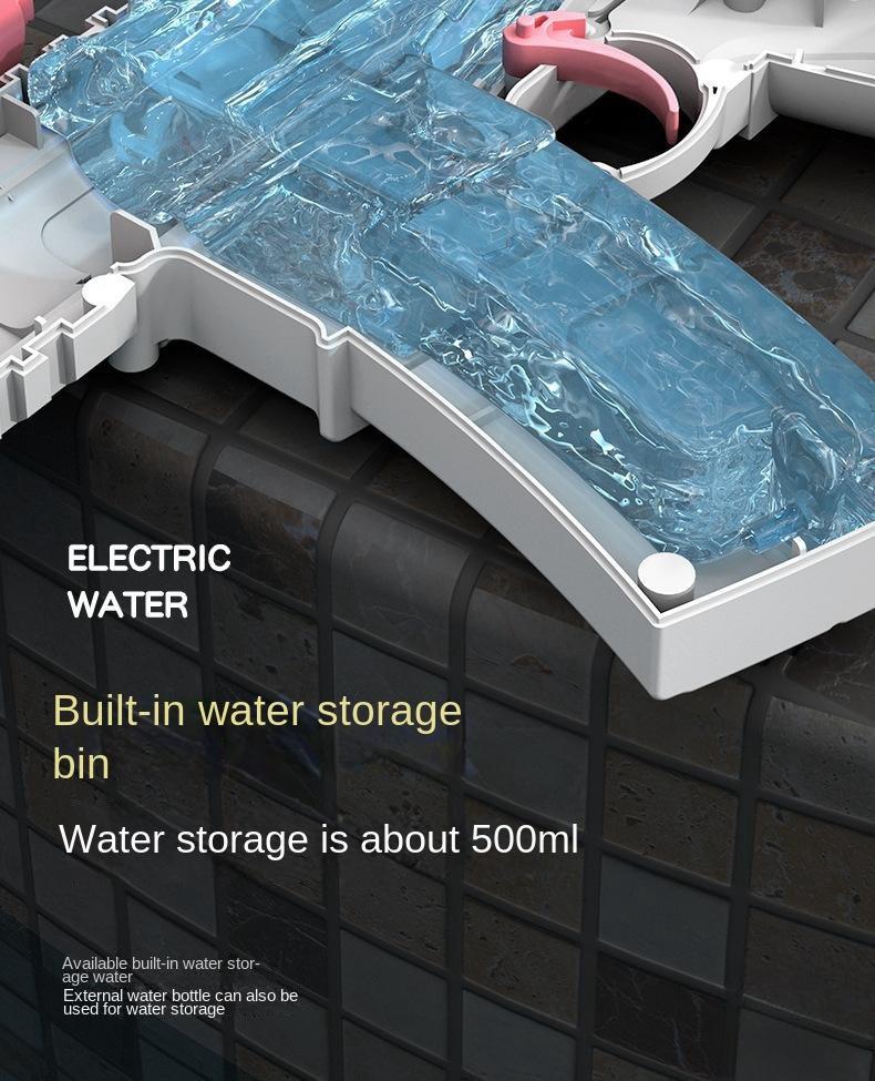 Electric Water Blaster High Capacity Motorized Aqua Squirter for Summer Pool Party Outdoor Family Fun Beach Toy Automatic Water Dispenser for Kids and Adults