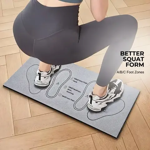 Squat Pad, 1-Piece Squat Training Mat, Home Fitness Mat for Home Gym, Gym Accessories, Rubber Exercise Mat, Exercise Mats, Exercise and Yoga Mat, Workout Mats for Home Gym #GLOBAL PICKS
