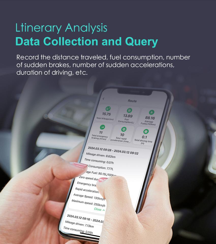 OBD2 Scanner Bluetooth Wireless Full System Diagnostic Tool, 8+ Hot Reset, Bi-directional Control for iOS & Android