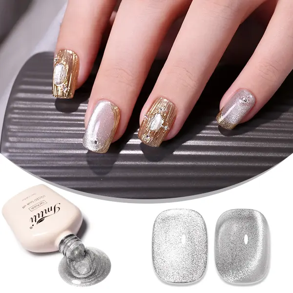 IMTITI -Spring Collection Cat-Eye Gel Polish – HEMA-free formula, 10ml per bottle; soak-off UV/LED nail set # SummerVibes crazy ruber magnetic art gift uñas gelpara at-home manicure