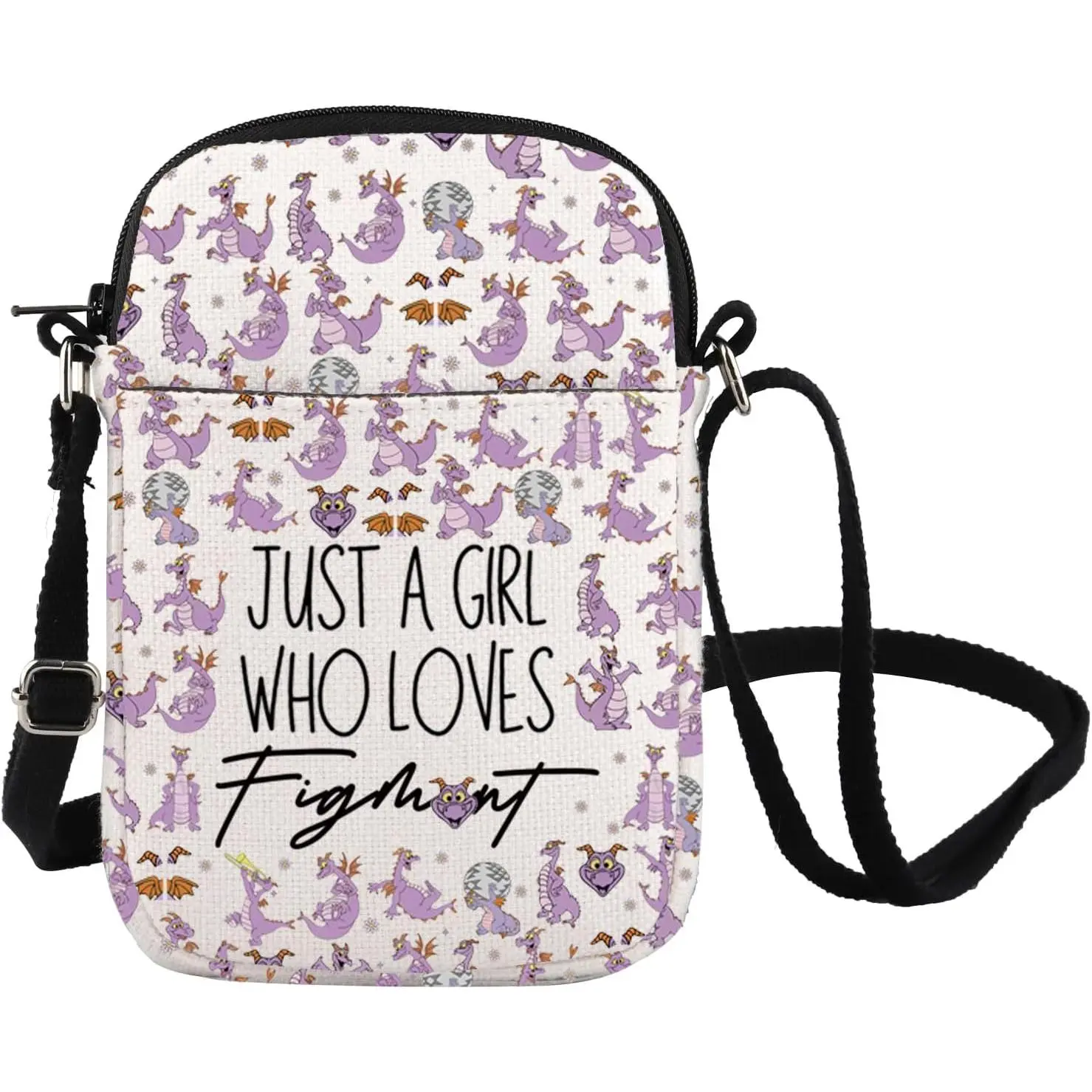 Purle Dragon Crossbody Bag Purle Dragon  Bag Fan  Dragon Messenger Bag