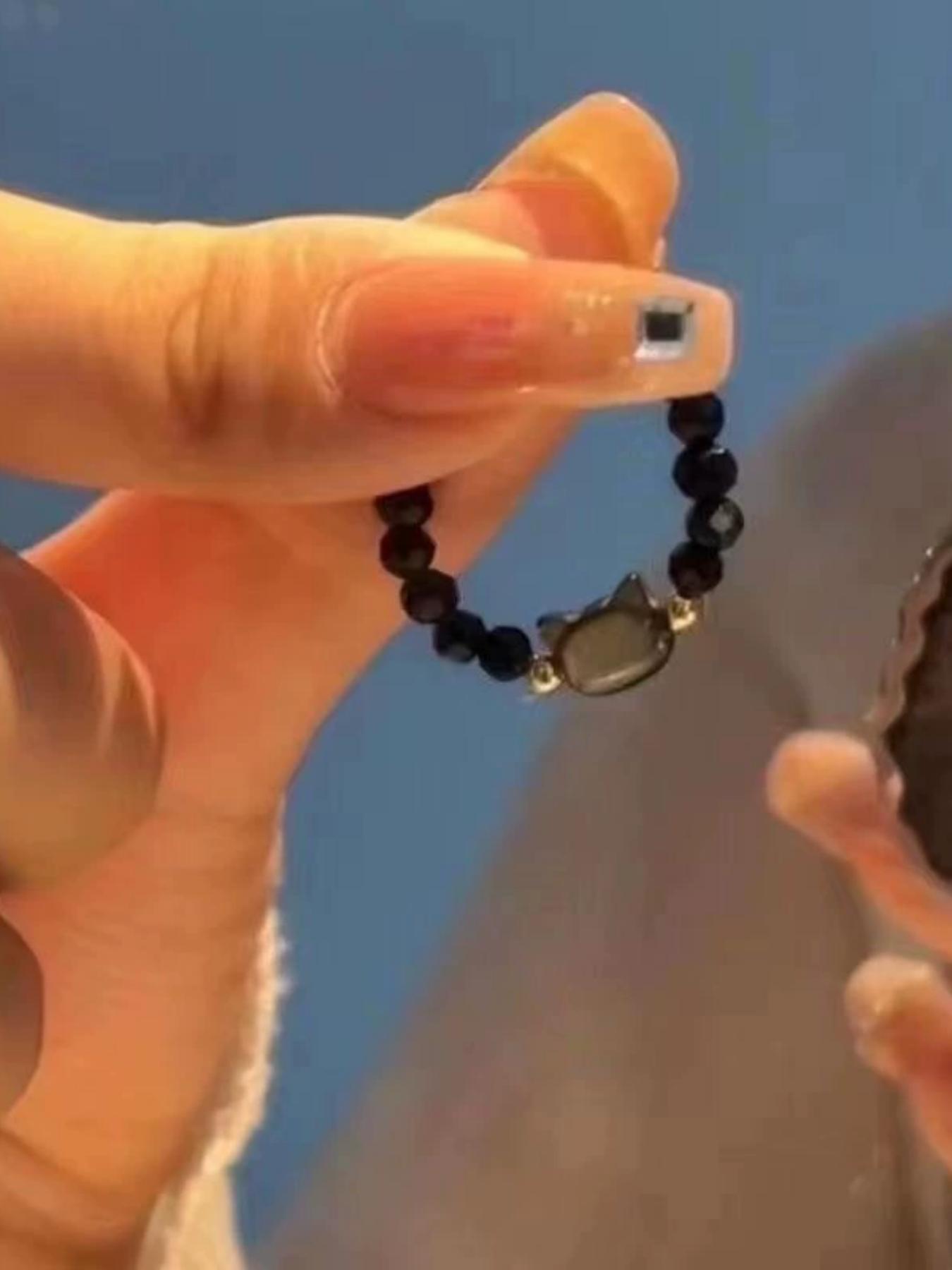 Cute Cat Design Ring, Fashion Rings, Dainty Stacking Rings, Fashion Stackable Ring for Women & Girls, Trendy All-match & Exquisite for Birthday Gift