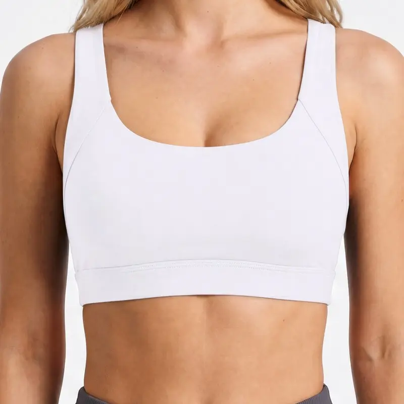 Women's Wide Thin Strap Knotted Strappy Athleisure Sporty Bra, Cropped Gym Ootd Top, Yoga Workout Activewear, Strappy Sports Bras, Yoga Workout Bras