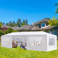 10*30ft White with 7 Sidewalls