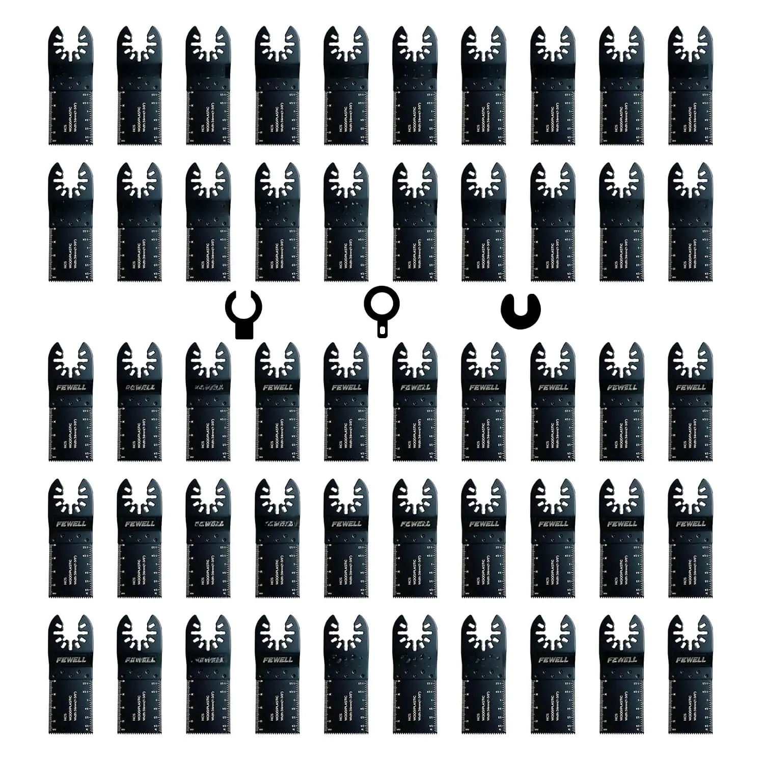 50 count Oscillating  , Multitool  for  and Plastics |  Oscillating Tool for Fits  Tools