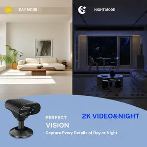 16G Card Mini WIFI Surveillance Camera with Strong Magnet Supports for low light use 2h Battery USB Power iOS Android APP Motion sensing triggers real time reminder Metal Safety Monitoring Portable Rechargeable Recording summerwins