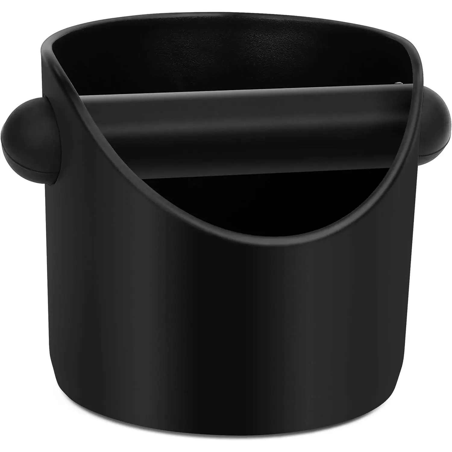 Small Coffee Knock Box 4.3 Inch, Coffee Mini Knock Box, Mini Knock Box Espresso, Small Knock Box Espresso with Removable Knock Bar And Non-Slip Base