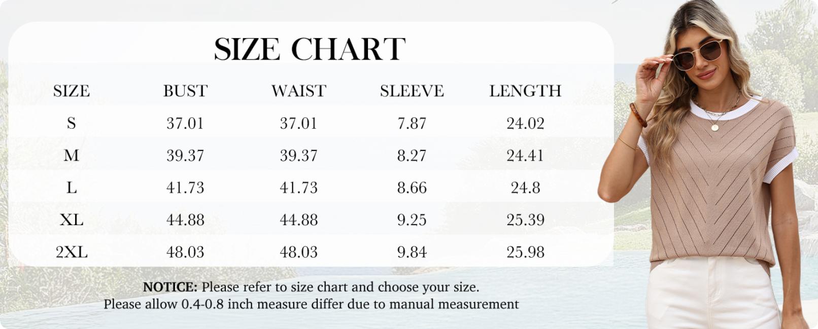 Short Sleeve Sweater for Women Summer Tops 2026 Business Casual Outfits Spring Clothes Dressy Casual