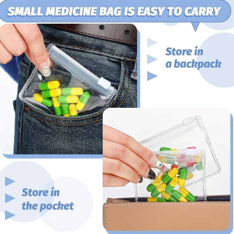 Household items self-sealing zipper bags, storage and organization zipper bags, 100 reusable multi-purpose jewelry storage bags, rectangular storage bags for travel and daily use, organizing bags, space-saving bags, space-saving pouches