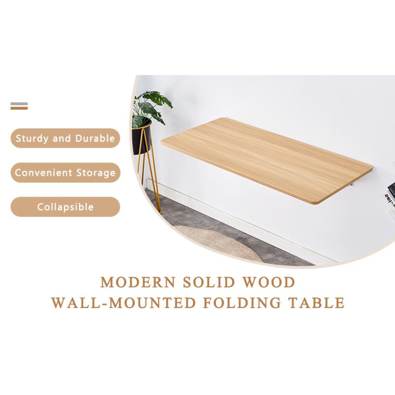 [SOIYELIFE] Laundry Room Folding Table Wall Mounted Folding Table for Small Spaces,Fold Down Desk,Workbench,Addition to Garage & Shed/Office/Laundry Room/Bar/Kitchen & Dining Room,31.5*15.7*6.5 inches.Cool furniture