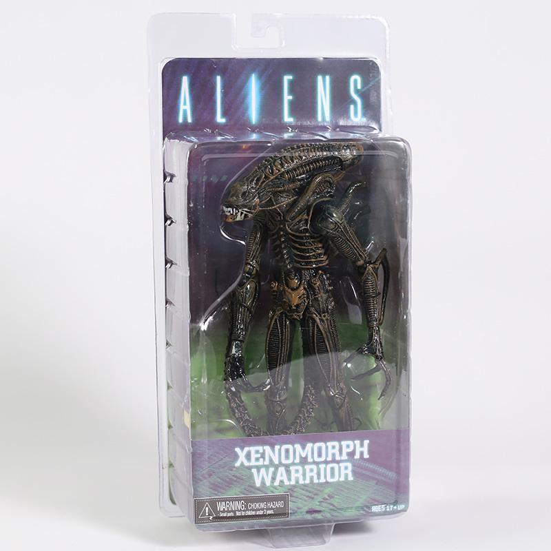 NECA Aliens Xenomorph Warrior Dog Alien Ellen Ripley Weyland Yutani Bishop Colonel Cameron 7"Action Figure Collectible Model Toy popular