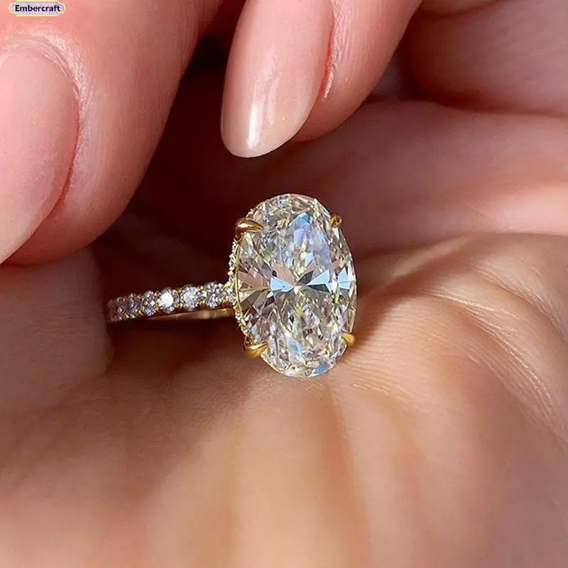 Women's Fashion Statement Ring, Elegant Sparkle Crystal Ring with Korean Style Minimalist Design, Trendy Engagement Inspired Jewelry, Chic Aesthetic Ring for Wedding, Party, Anniversary, Date Night & Gift