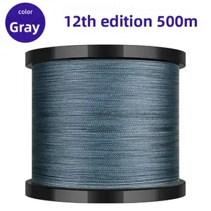 Dali Ma 12-strand main line, high tensile strength lure fishing line, PE line, high-quality braided fishing net line