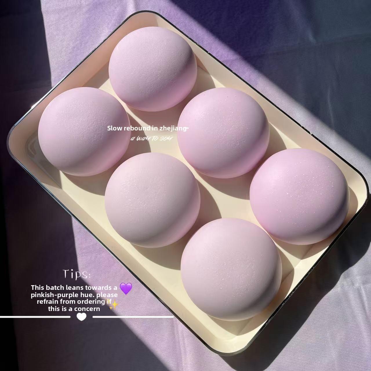 Super Soft Sticky Taro Bun Squishy, Floppy Lazy Rebound, Slow Rising, Scented Stress Relief Squeeze Fidget Toy