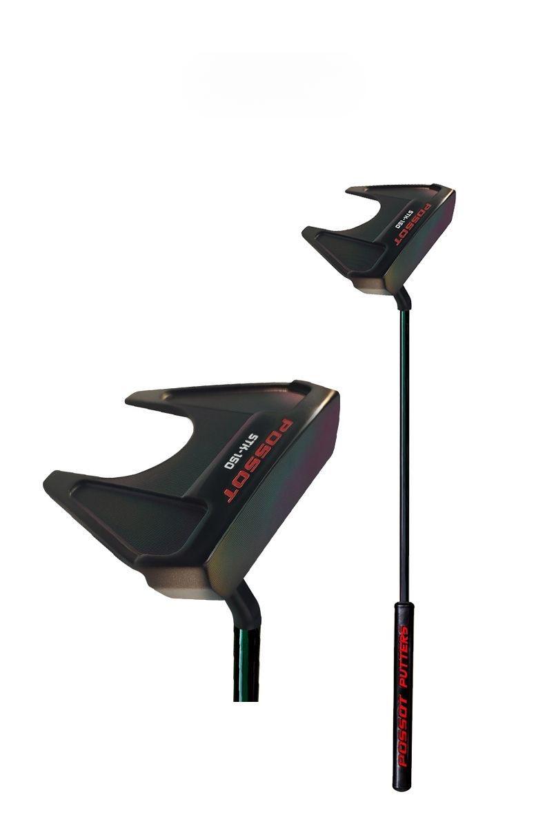 Golf Putter - Horn-Style Putter - Long-Distance Design with Alignment Line - Stainless Steel Shaft