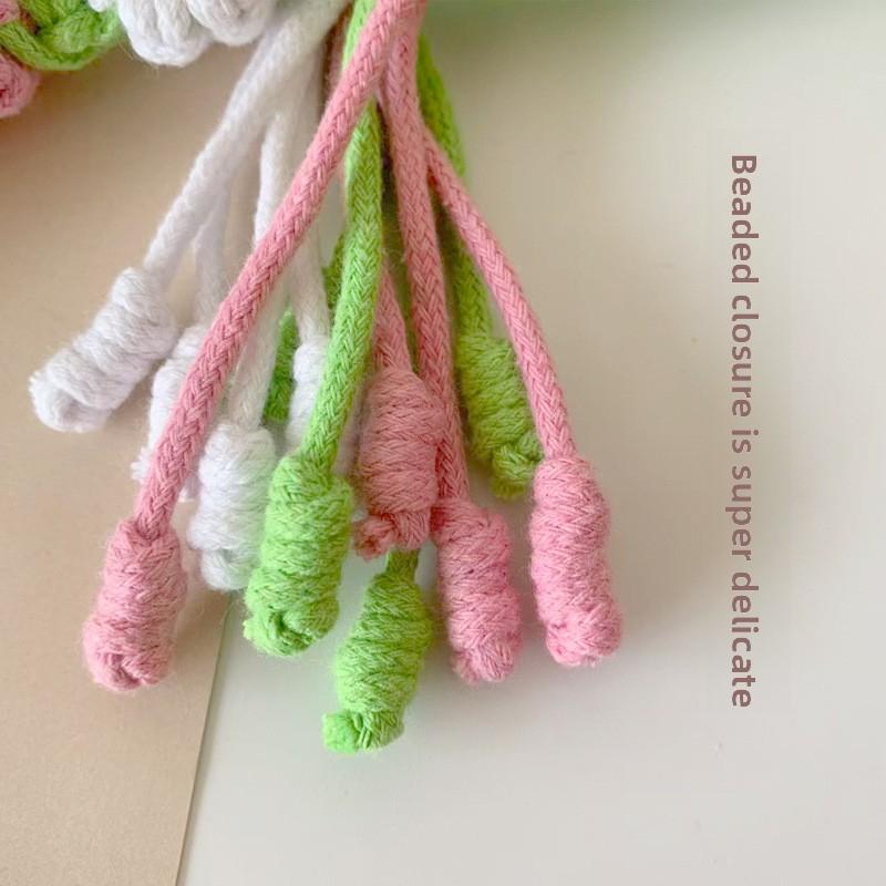 Universal Colorful Dog Leash - Handwoven Cotton Rope Lead for Small Medium Large Dogs - Heavy Duty & Soft Braided Pet Walking Leash - Creative Fashion Accessory for Outdoor Training