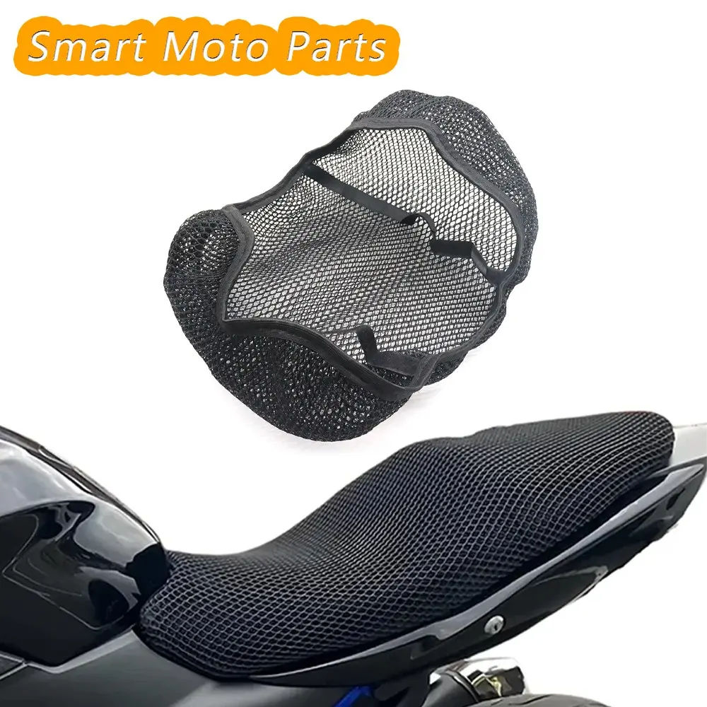 Summer Cool Motorcycle Seat Cover Heat Insulation 3D Breathable Breathable Anti Slip Anti Dirt Protection Pad Accessories For Suzuki SV650 SV 650 2019-2023