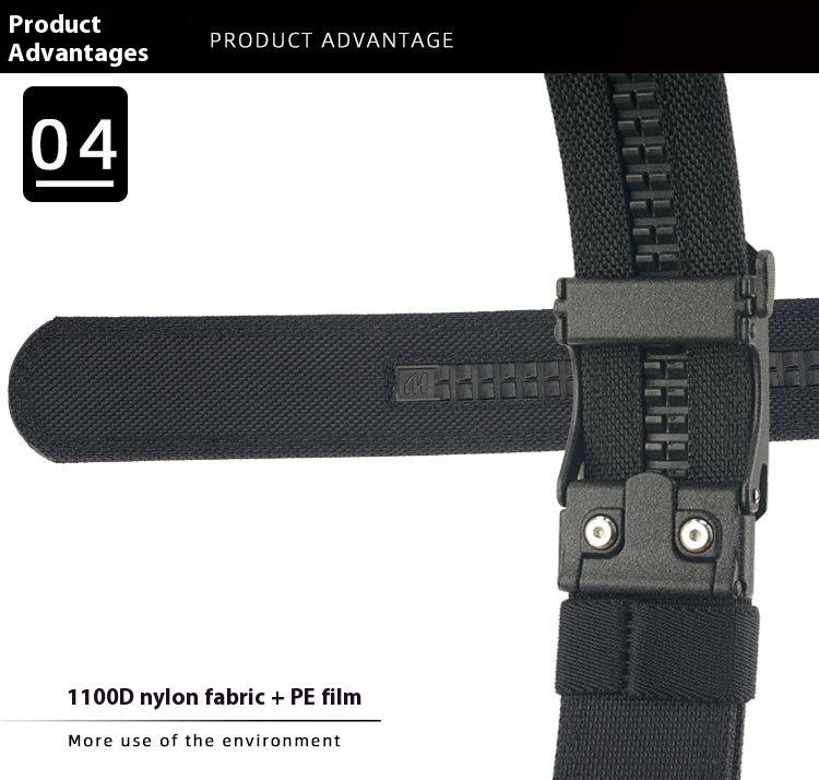 Belt 1.75" Stretch Ratchet Nylon Belt Reinforced Buckle Sport Belts CCW Belts, men's and women's tactical belt, outdoor hunting tactical belt, tactical automatic buckle men's belt