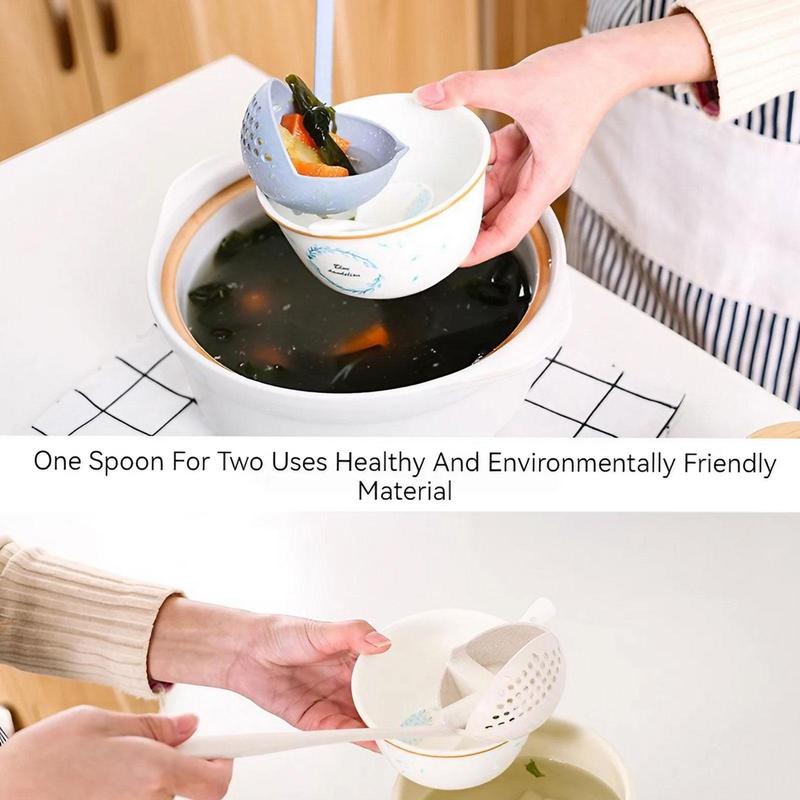 Stainless Steel Slotted Spoon for Cooking, Non-Stick Soup Ladle with Long Handle, Pasta Strainer & Skimmer, Easy-Clean Kitchen Tool for Frying, Baking, Serving. Heat-Resistant & Durable.