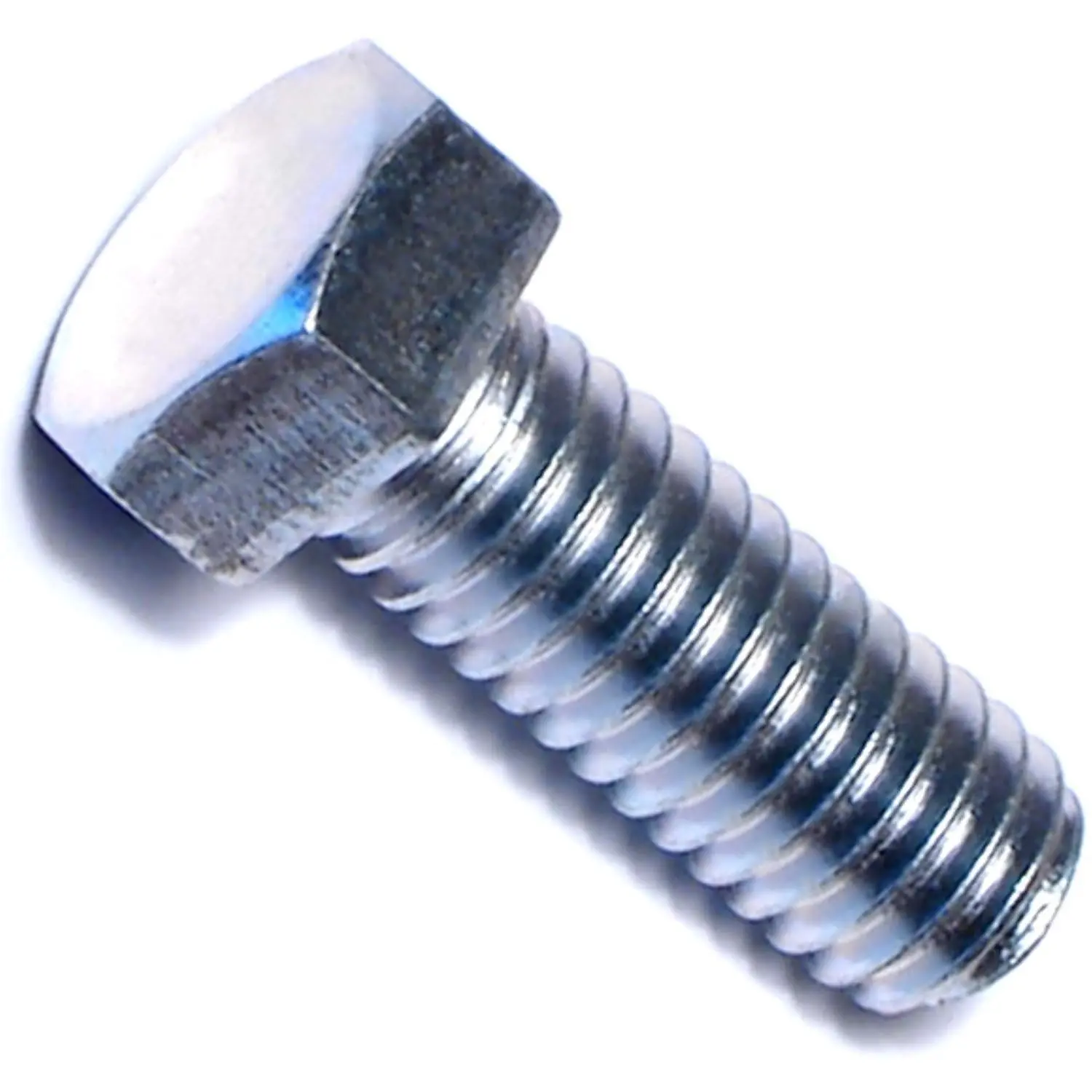 100 Pack 3/8-16 x 1 Hex Head Bolts, Durable Corrosion-Resistant Steel Tap Bolts for Home Improvement, DIY, ConstructionGift