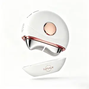 Red Light Heated Gua Sha Face Massager, Microcurrent Facial & Neck Lymphatic Drainage Sculpting Device Tool for Lifting Firming Contouring | Trigger Point Fascia Release | Cold for Cooling Depuffing