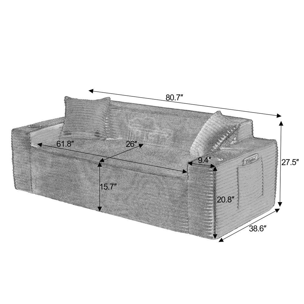 3Seater  Boneless Couches,No Assembly Needed, Modern  for Compact Living Rooms, Apartments, and Offices sectional compression sofa outdoor beige comfortable gray game soft affordable functionals of memory foam pet friendly comfy