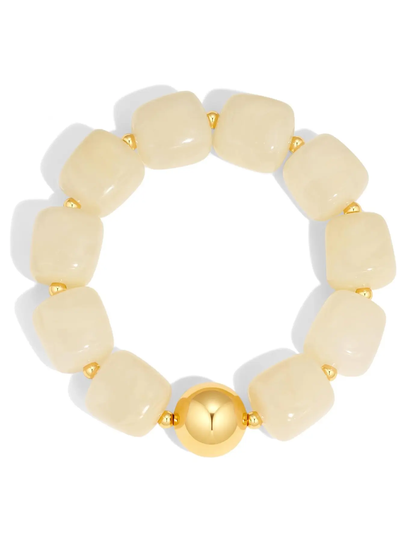 Chunky Beaded Bracelet for Women, Trendy Statement Big Colorful Resin Bead Bubble Bracelets, Summer Beach Boho Charm Jewelry, Cute Gifts for Women