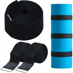 3 Pcs Floating Water Mat Straps, Pad Straps Reusable for Storing Storage Up to 18 Feet Long or Shorter, Floating Mat Accessories