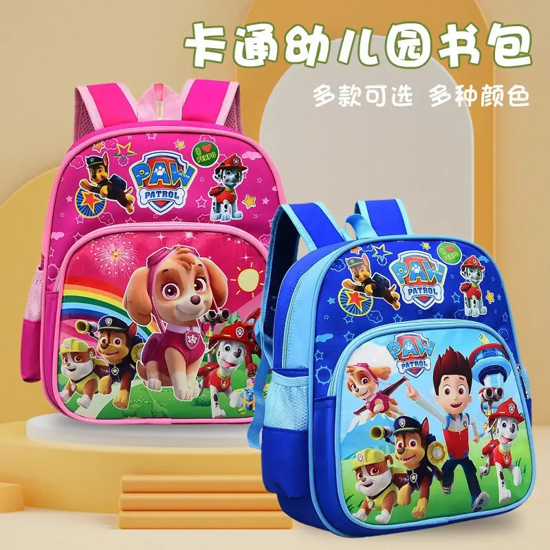 Cute Cartoon Backpack for Kids, Lightweight Breathable Student School Bag, Multi Compartment Elementary School Backpack, Casual Travel Bookbag