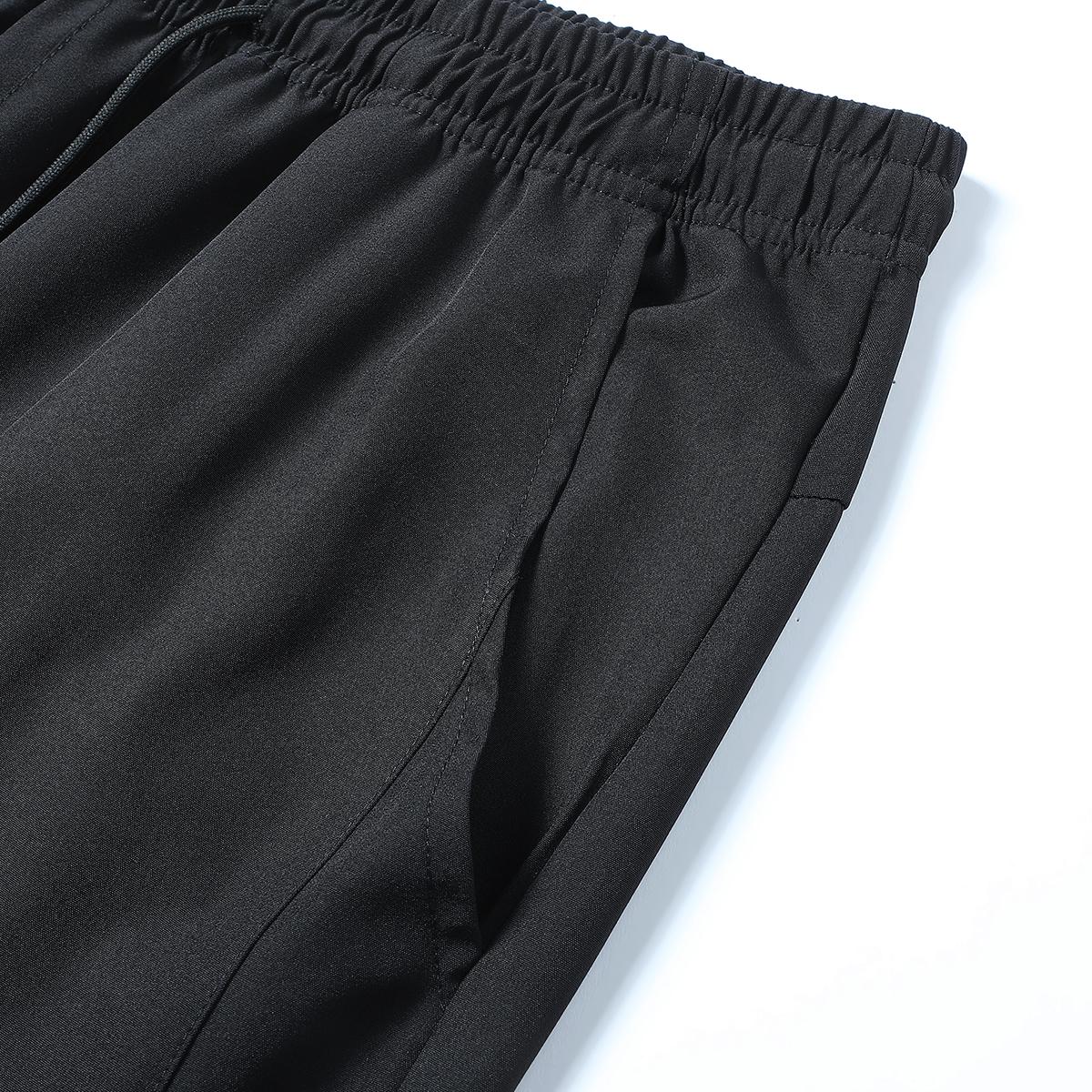 Ultra Stretch Mens Quick Dry Athletic Pants Casual Drawstring Tapered Track Pants for Gym Workouts and Running